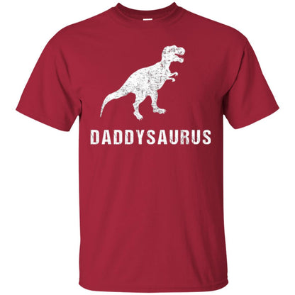 Dad T-shirt Daddysaurus Cardinal