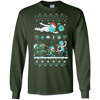 Rick And Morty T-shirt Forest Green