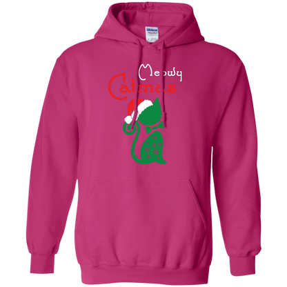 Cat Christmas T-Shirt Meowy Catmas Heliconia