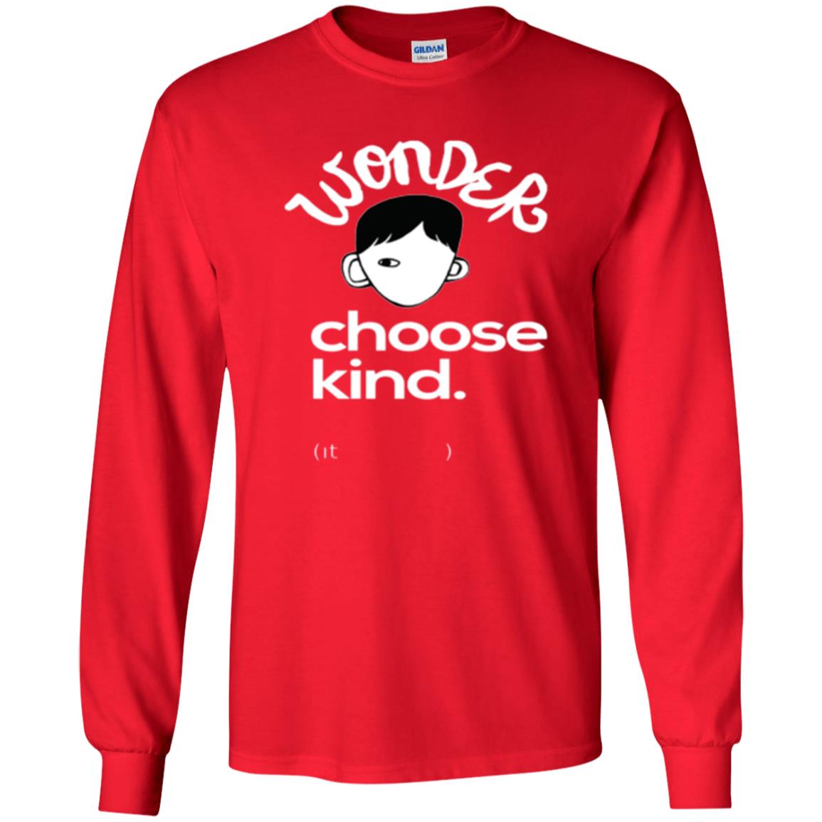 Anti Bullying T-shirt Choose Kind Red