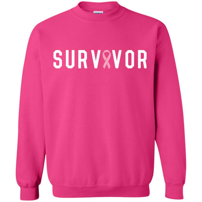 Breast Cancer Survivor We Did It T-shirt Pink Ribbon Heliconia