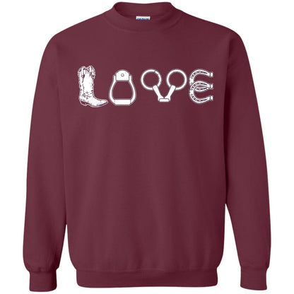 Love Riding Horse Shirts Maroon