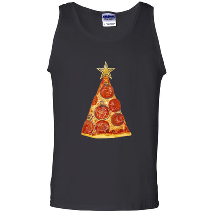 Merry Christmas T-shirt Pizza Slice Christmas Tree