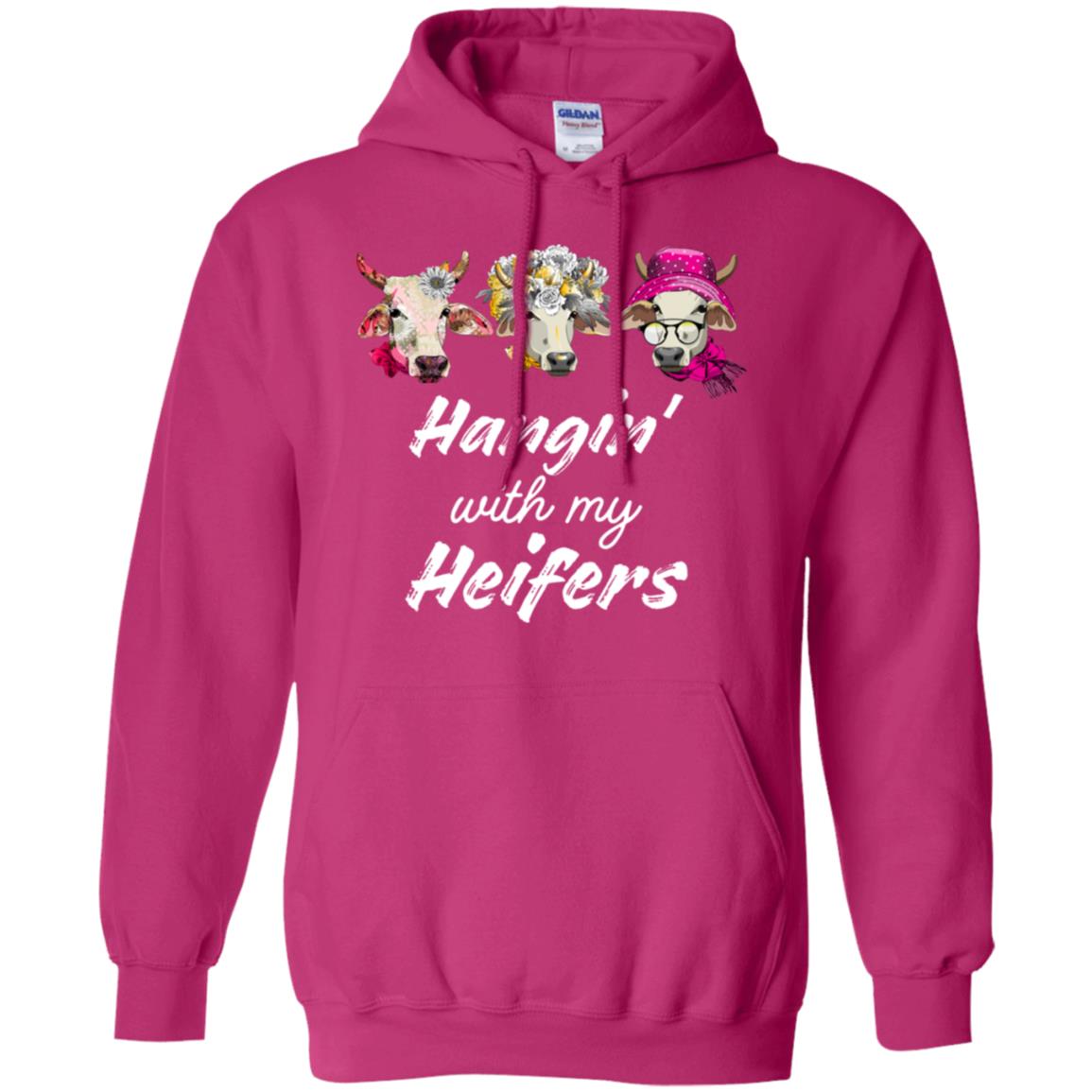Hangin' With My Heifers Shirt Heliconia