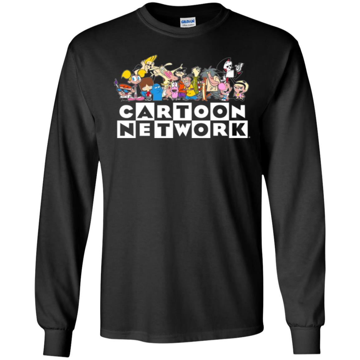Cartoon T-shirt Classic Character Feature T-shirt Black