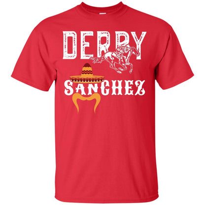 Derby Sanchez When Cinco De Mayo Derby Collide Shirt Red