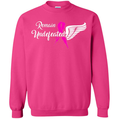 Breast Cancer T-shirt Remain Undefeated Heliconia