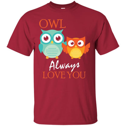Owl Always Love You Cute Mothers Day T-shirt Cardinal