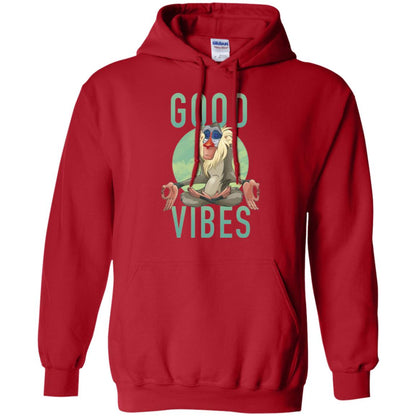Rafiki Meditate Good Vibes T-shirt Red
