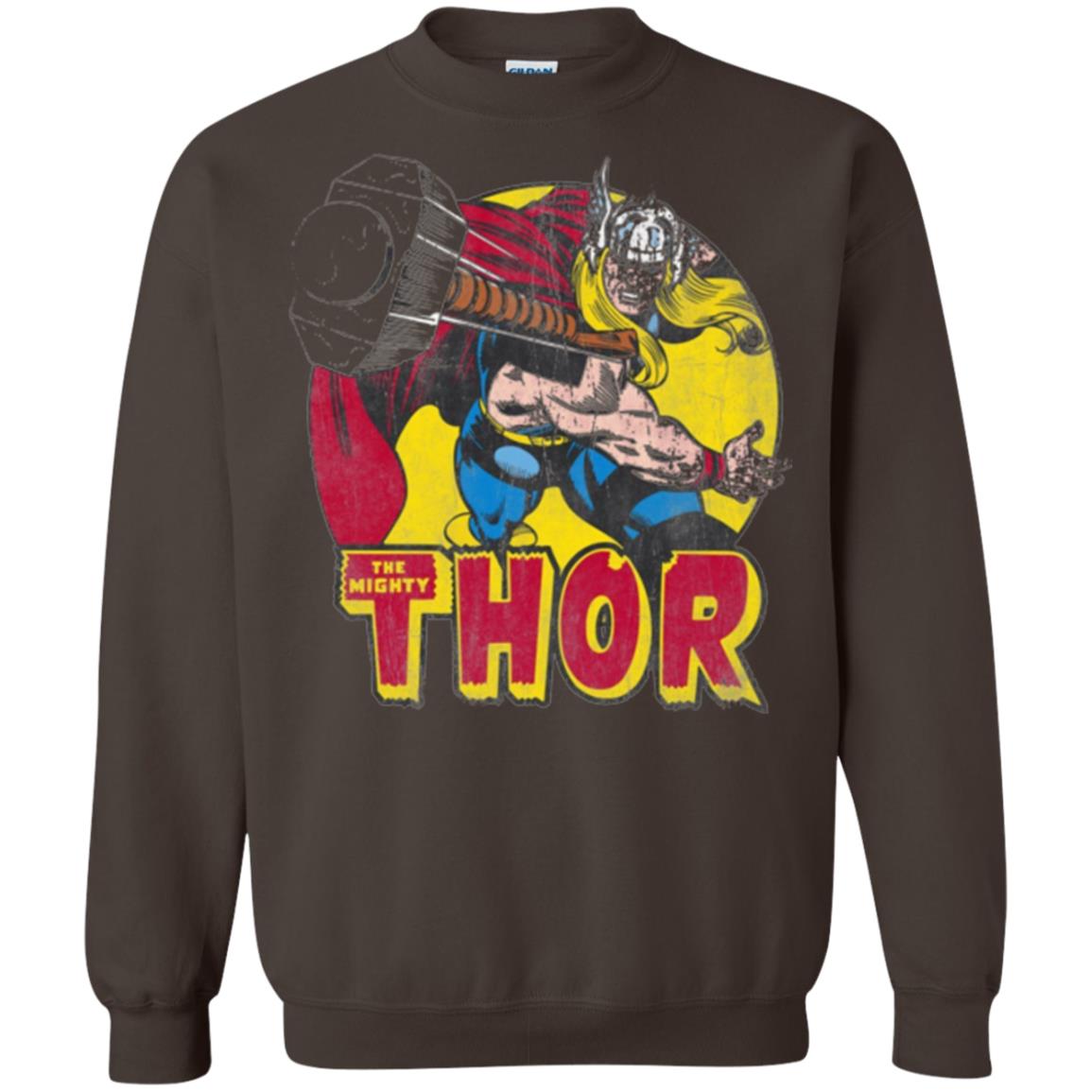 Comic Marvel T-shirt The Mighty Thor Dark Chocolate
