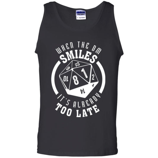 When The Dm Smiles It_s Already Too Late T-shirt Black