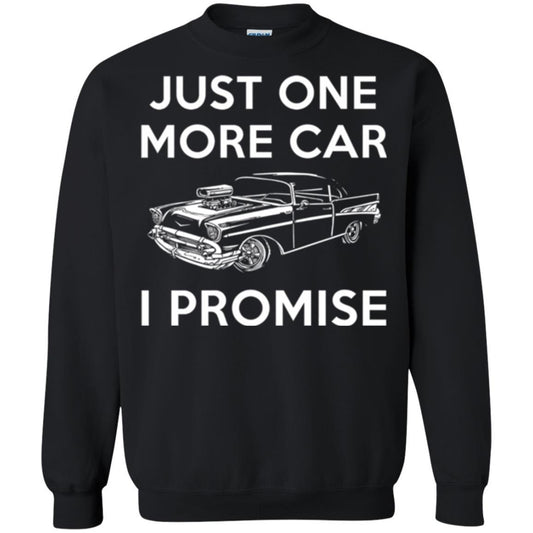 Car Lover T-shirt Just One More Car Black