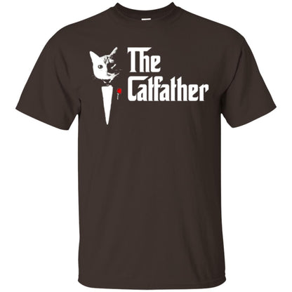 Daddy T-shirt The Catfather Dark Chocolate