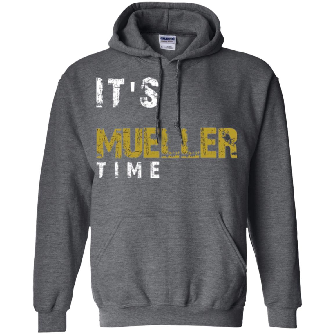 Anti Trump Resist T-shirt It_s Mueller Time Dark Heather