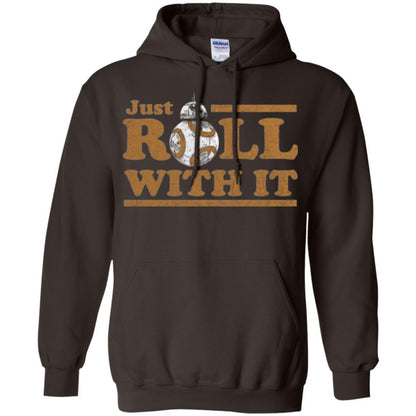 Movie T-Shirt Just Roll With You Dark Chocolate