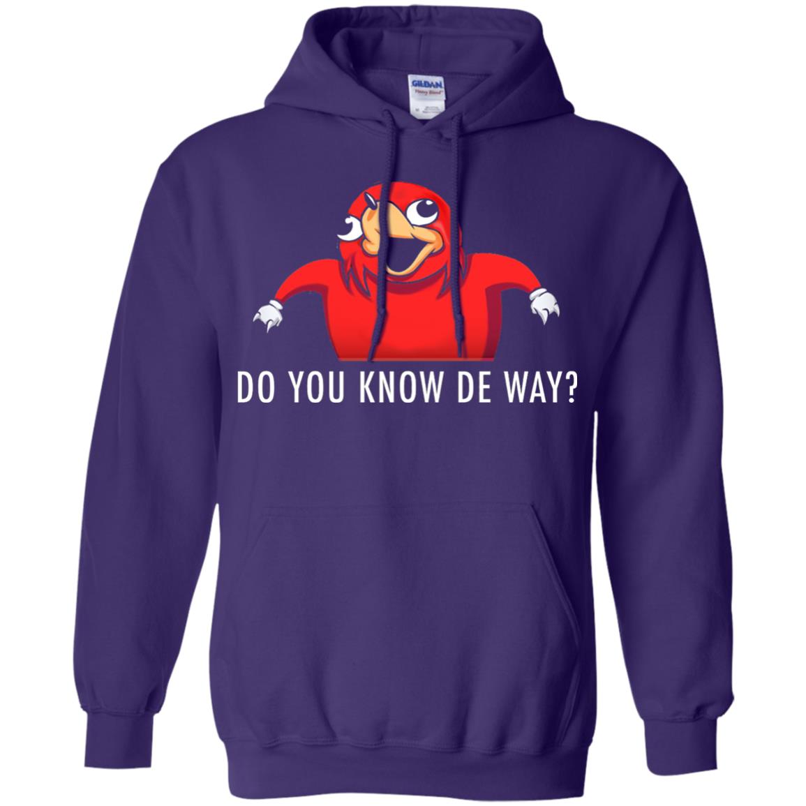 Do You Know De Way T-shirt Purple