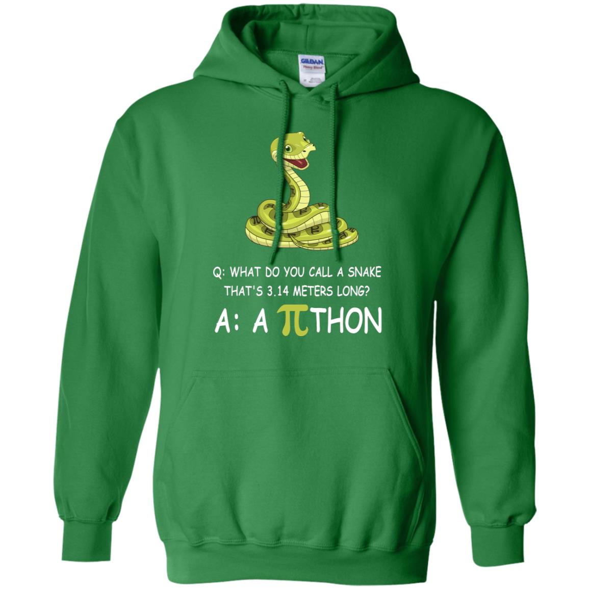What Do You Call A Snake That's 3.14 Meters Long Shirt Irish Green