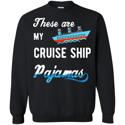 My Cruise Ship Pajamas Cruise Family Vacation T-shirt Black