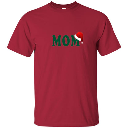 Christmas T-shirt Mom Santa Cardinal