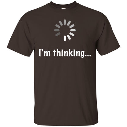 Funny T-shirt I_m Thinking Dark Chocolate