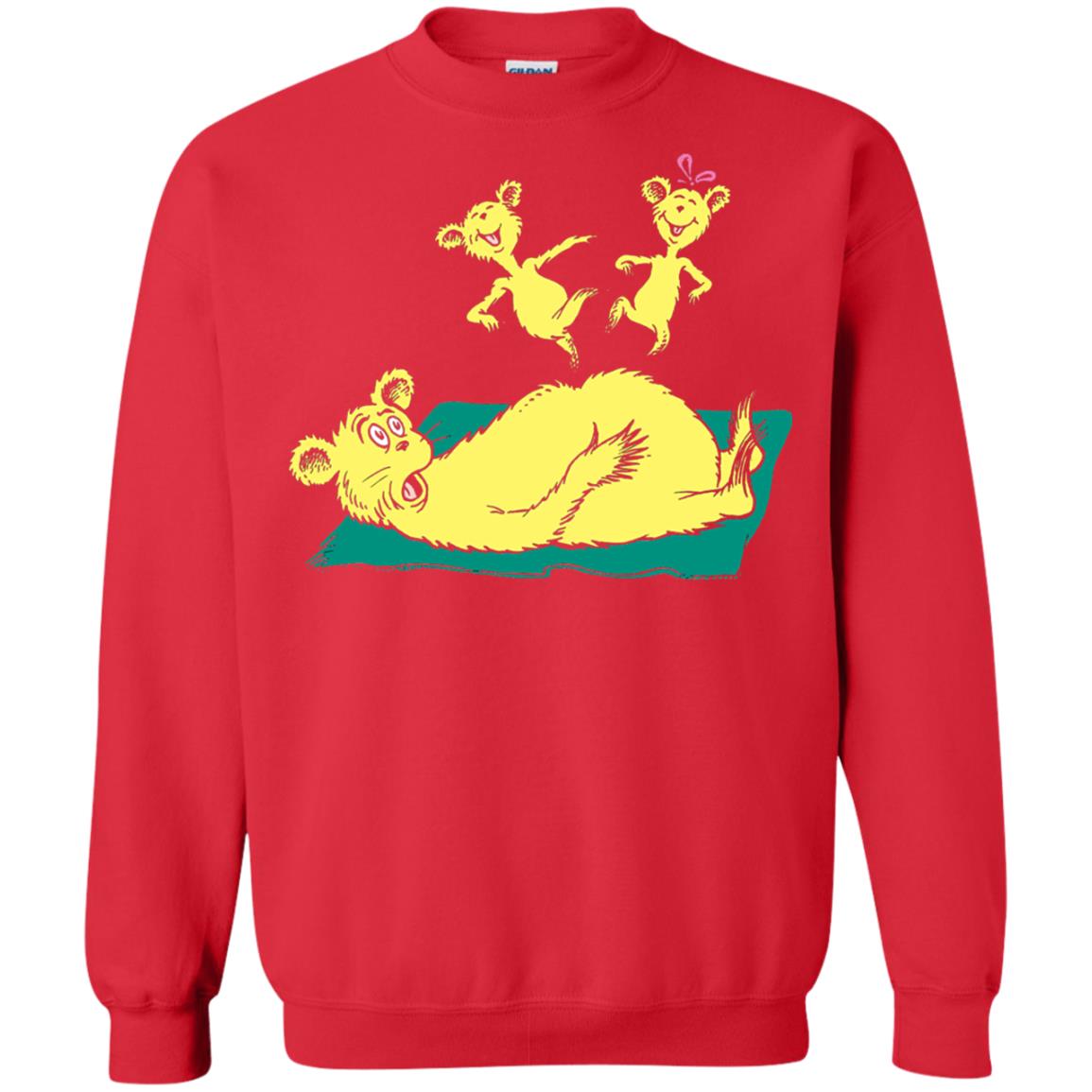 Dr. Seuss Hop On Pop Book Lover T-shirt Red