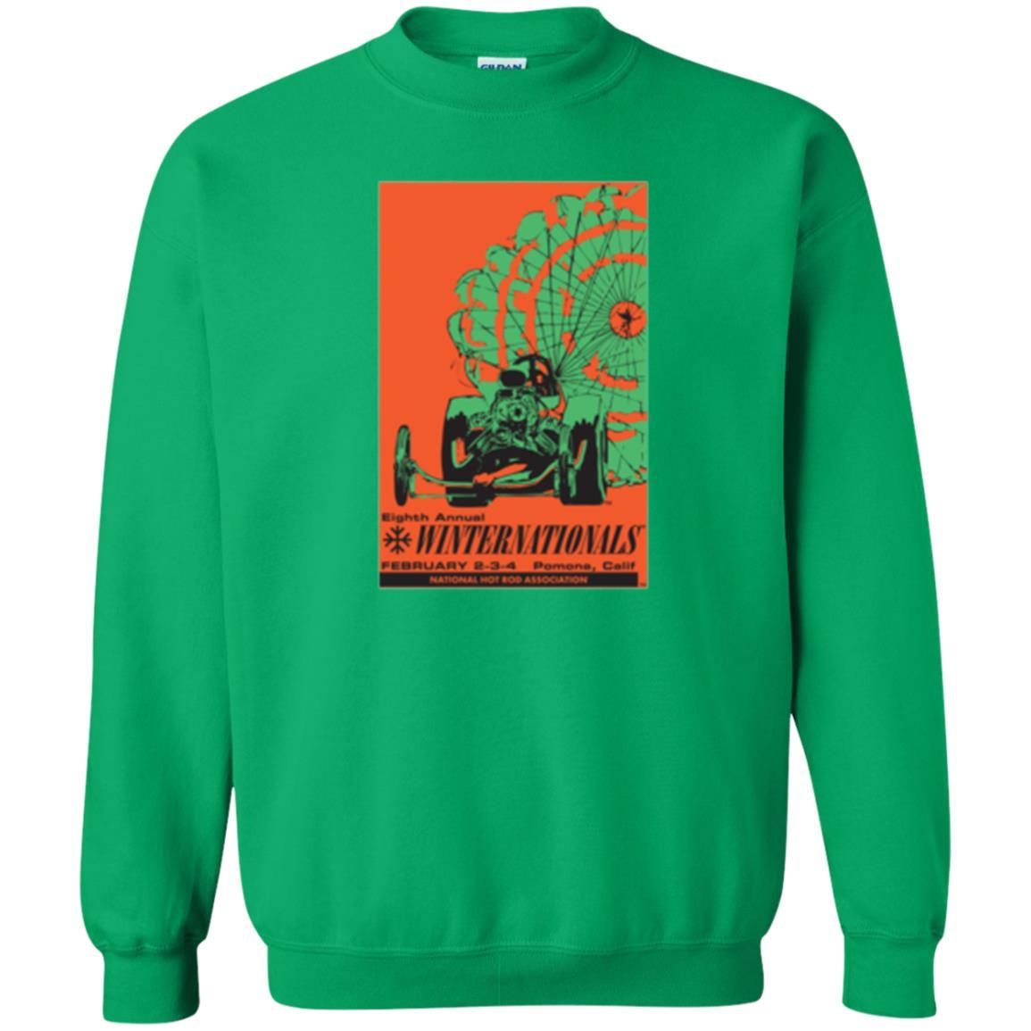 Nhra 1968 Winternationals T-shirt Irish Green