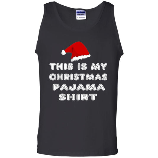 Christmas T-shirt This Is My Christmas Pajama Shirt Black