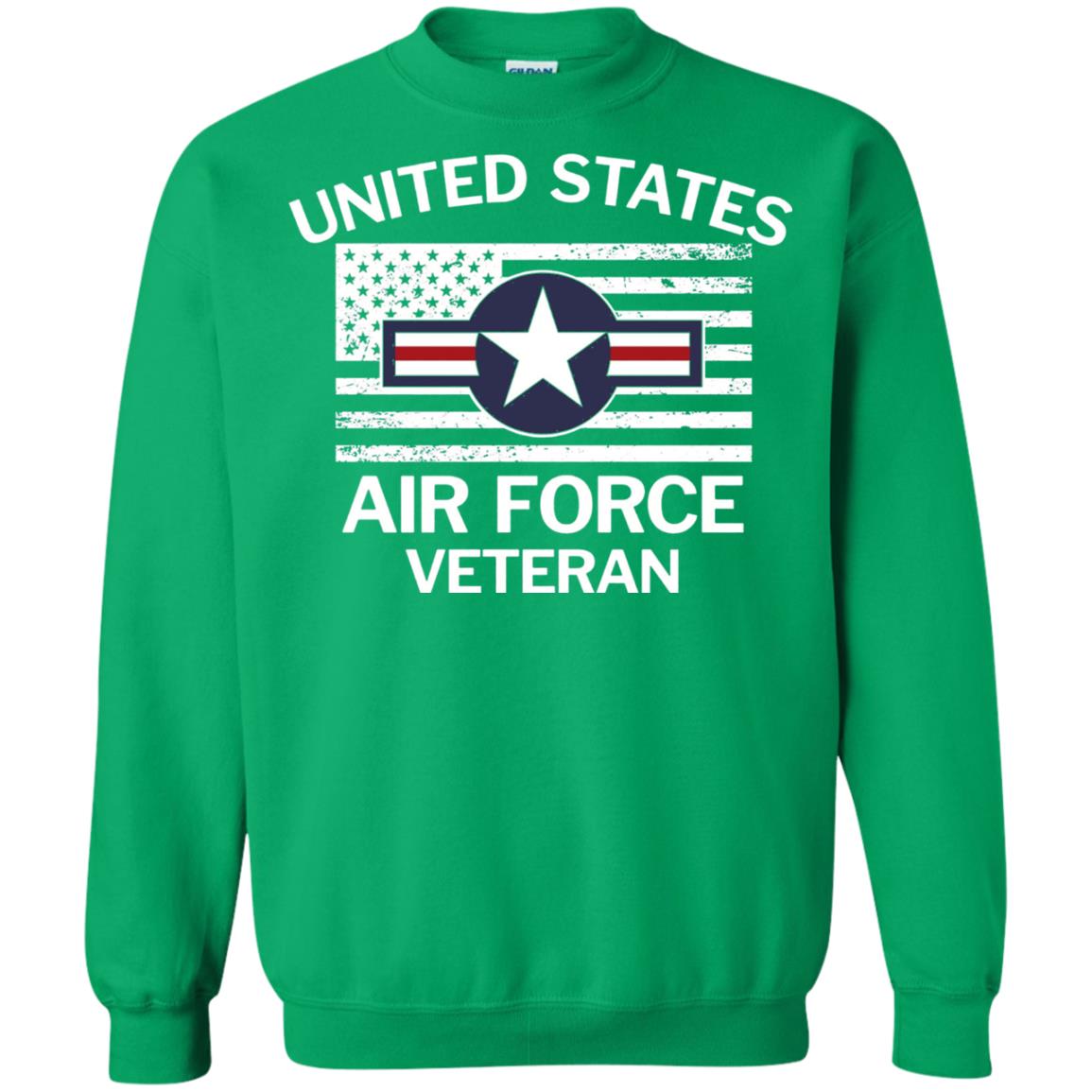 United States Air Force Veteran T-shirt Irish Green