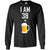 I Am 38 Plus 1 Beer 39th Birthday T-shirtG240 Gildan LS Ultra Cotton T-Shirt