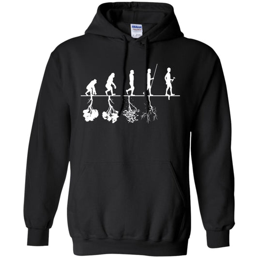 Evolution Tree Of Human Life Thinking Save Environment Shirt Black