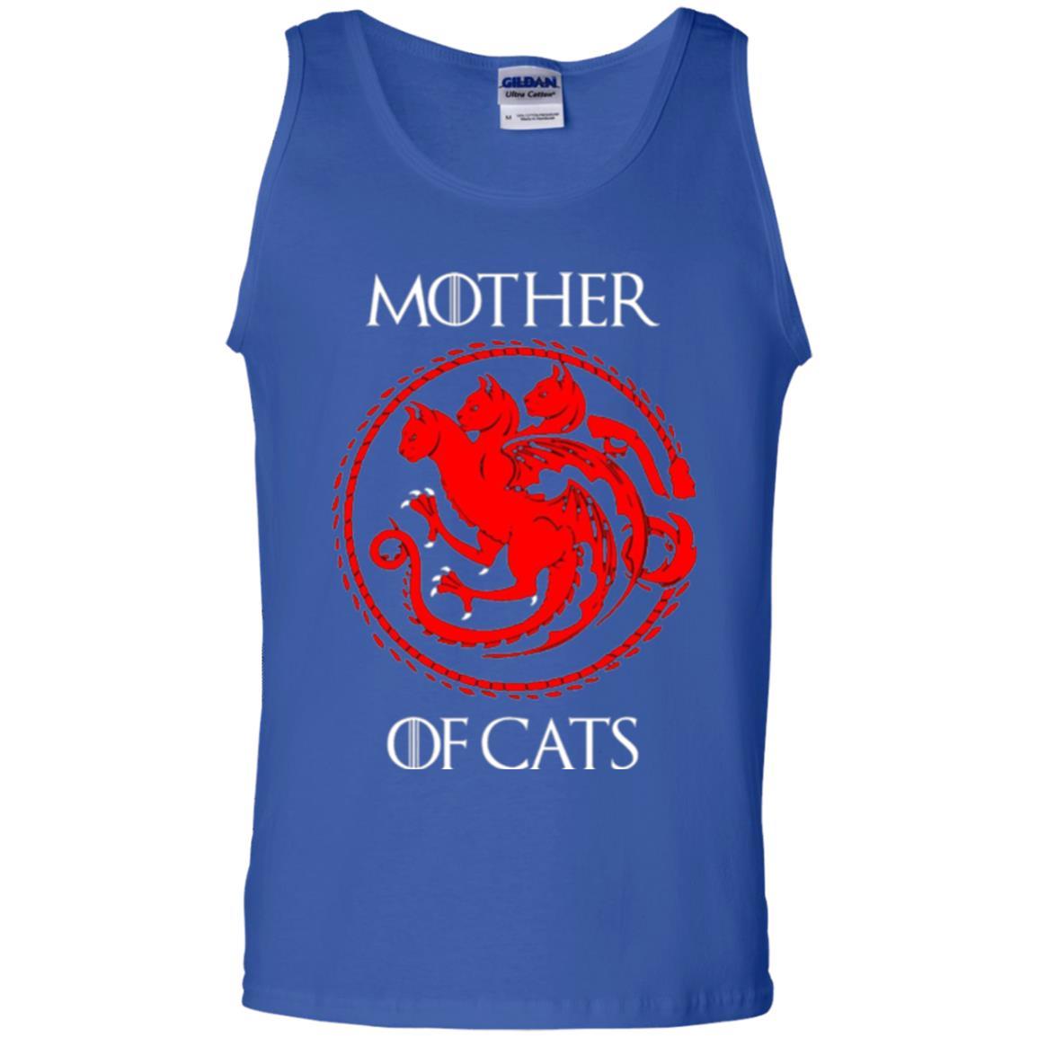Cat Lover T-shirt Mother Of Cats Hot Royal