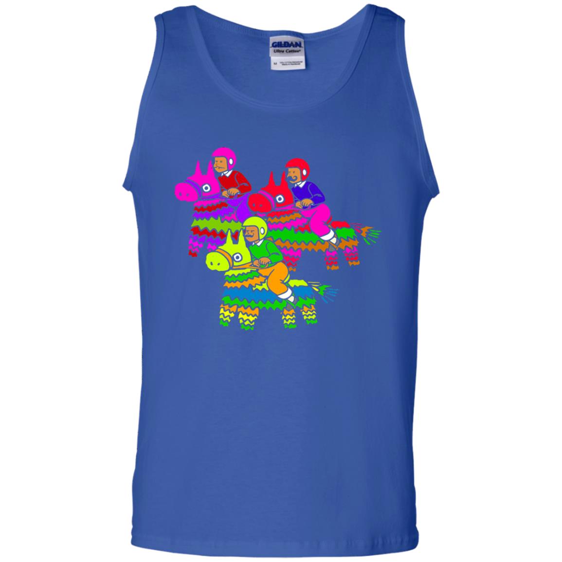 Cinco De Derby Pinata Jockeys Horse Race T-shirt Royal