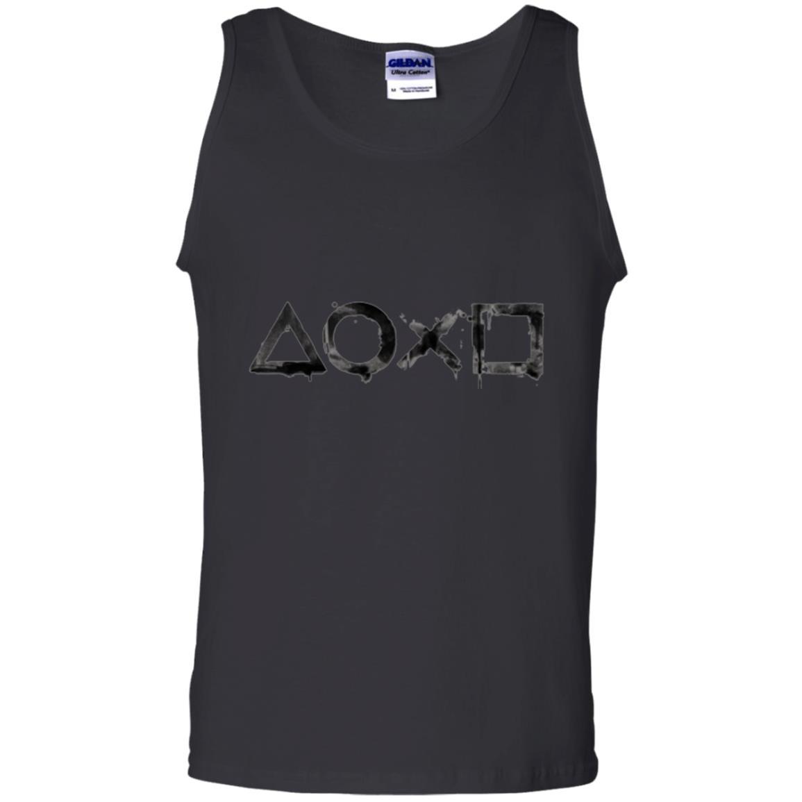 Gamer T-shirt Playstation Ink Wash 2 Black