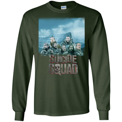 Suicide Squad Game Of Thrones Version T-shirt Forest Green