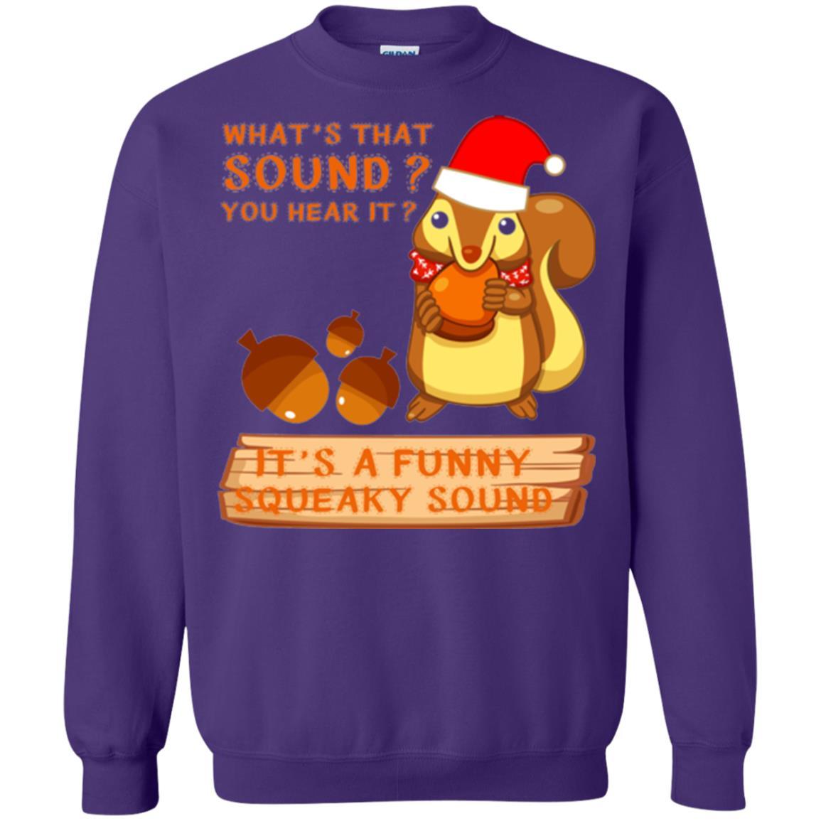 Squirrel T-shirt What's That Sound You Hear It Purple