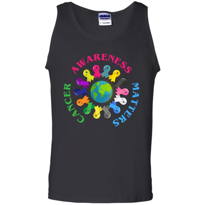 All Cancer Ribbons For All Cancer Awareness T-shirt Black