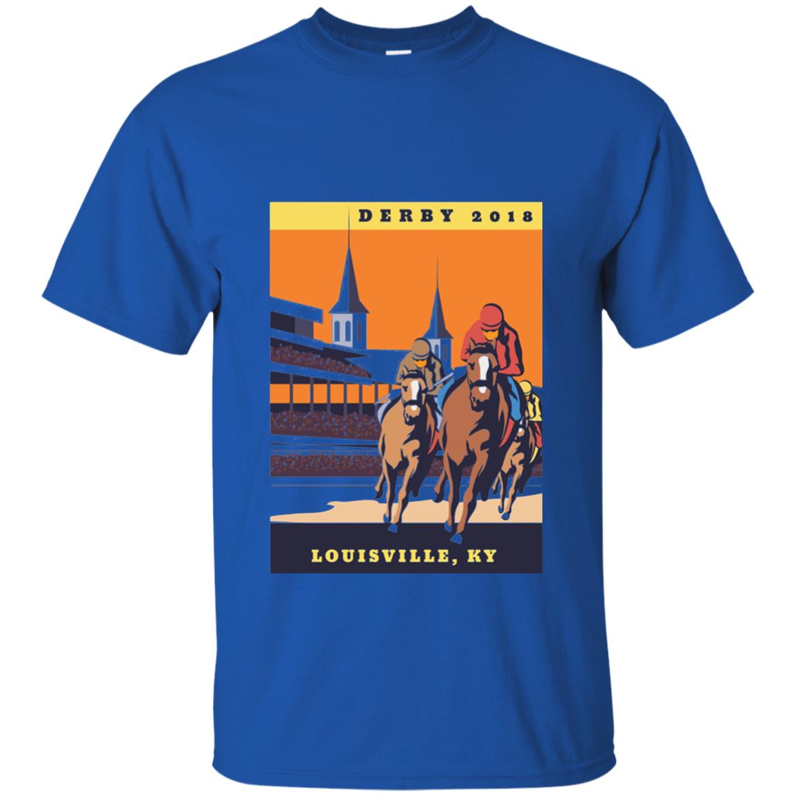 Kentucky Horse Racing Derby Day 2018 Shirt Royal