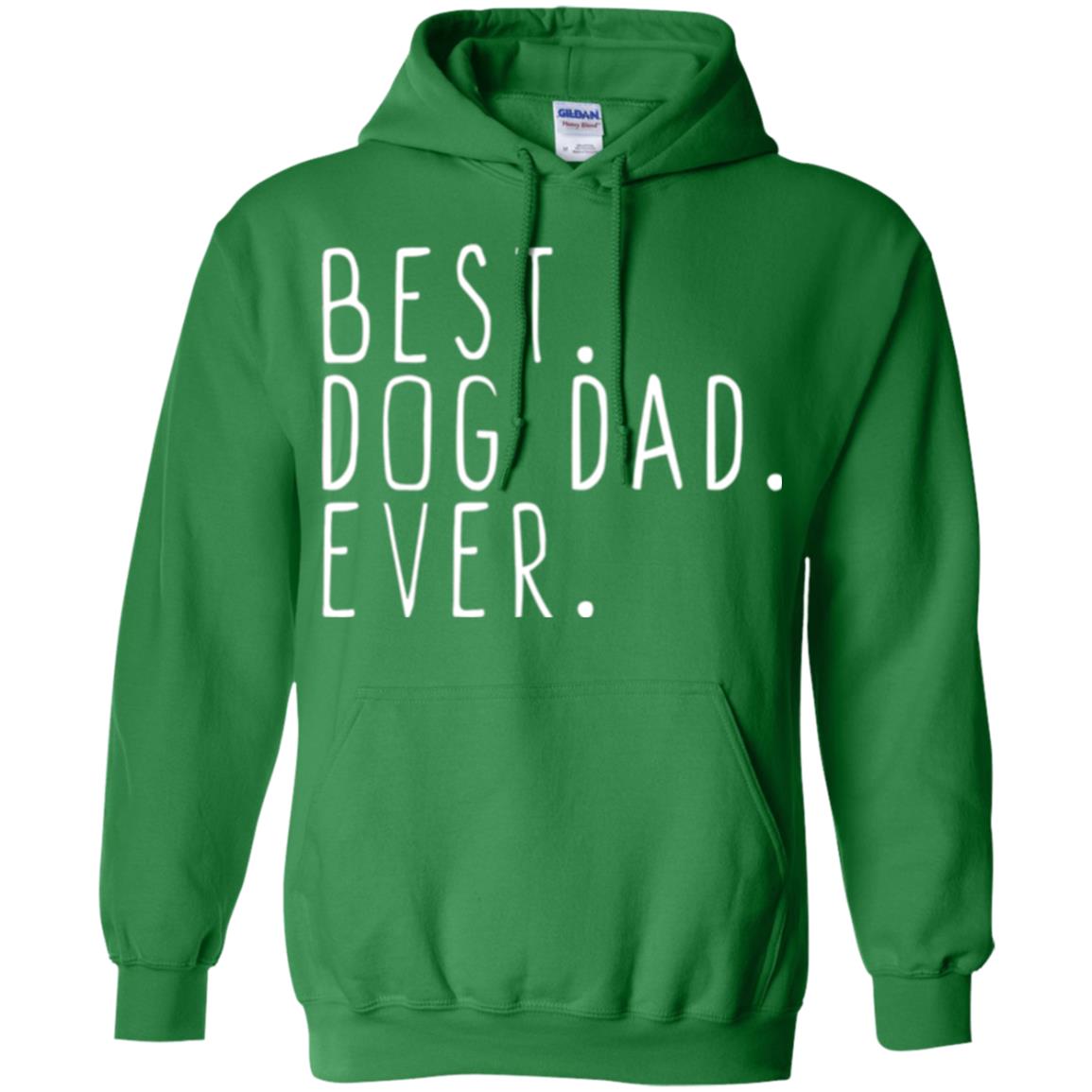 Best Dog Dad Ever T-shirt Irish Green