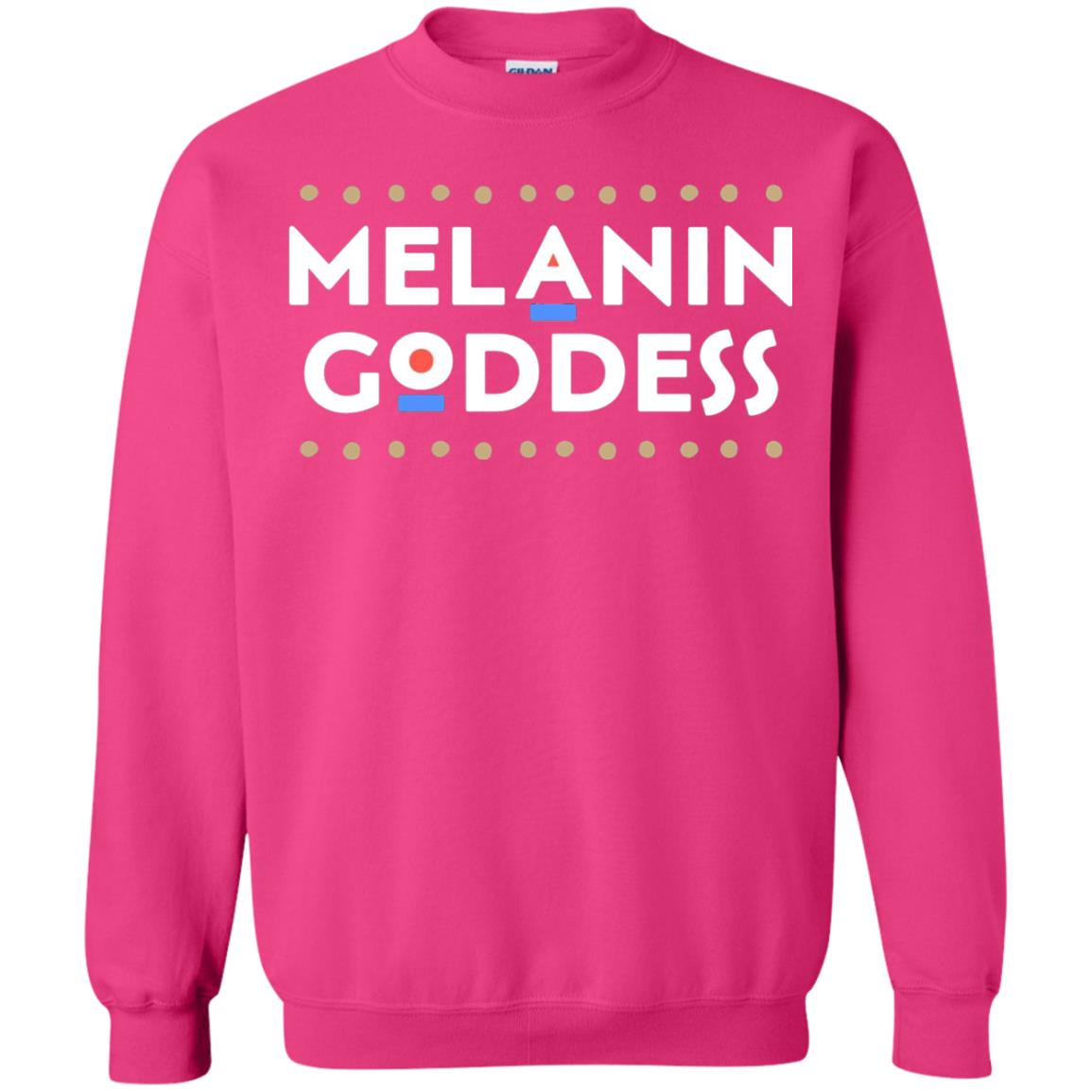 Melanin Goddess African T-shirt Black Girl Poppin_ Heliconia