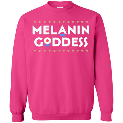Melanin Goddess African T-shirt Black Girl Poppin_ Heliconia