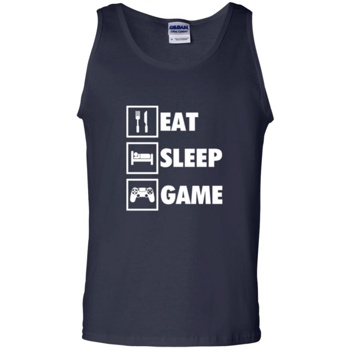 Gamer T-shirt Eat Sleep Game Navy