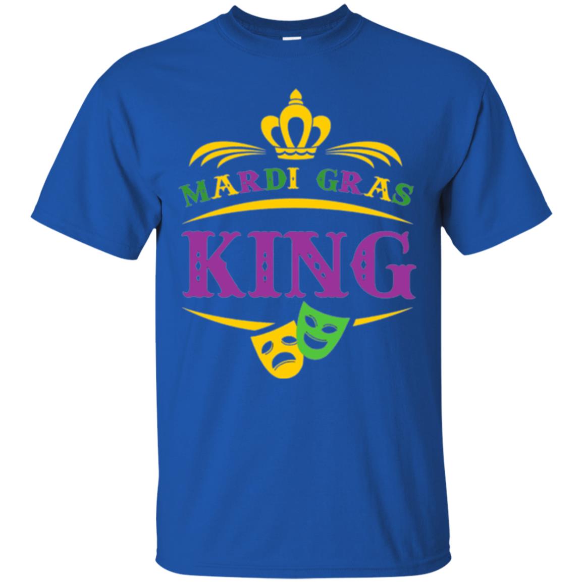 Mardi Gras King Gift T-shirt Royal