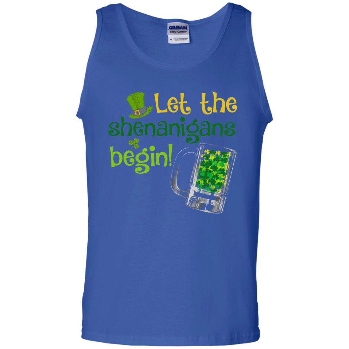 Let The Shenanigans Begin St. Patrick_s Day T-shirt Royal