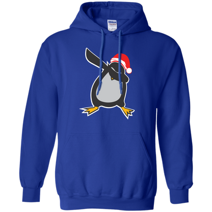 Christmas T-Shirt Dabbing Penguin Royal