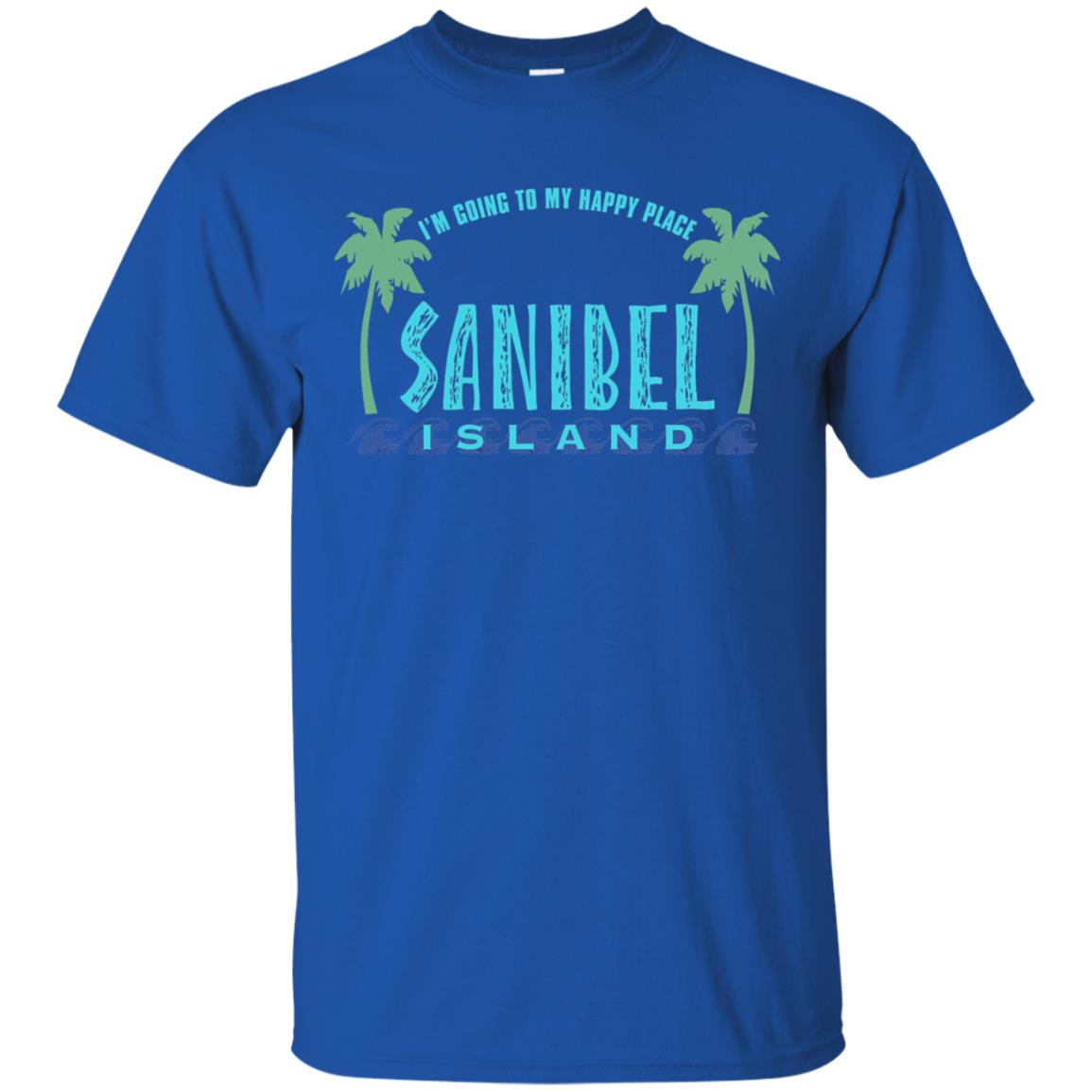 Sanibel Island Im Going To My Happy Place Summer Shirt Royal