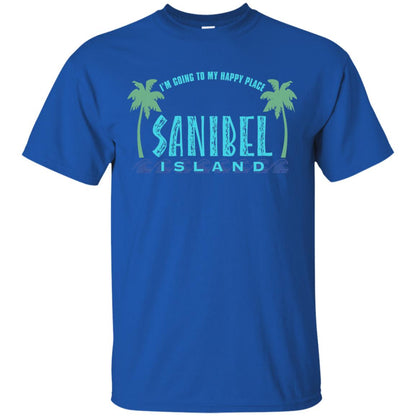 Sanibel Island Im Going To My Happy Place Summer Shirt Royal