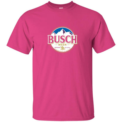 Beer Lovers T-shirt Busch Beer Heliconia
