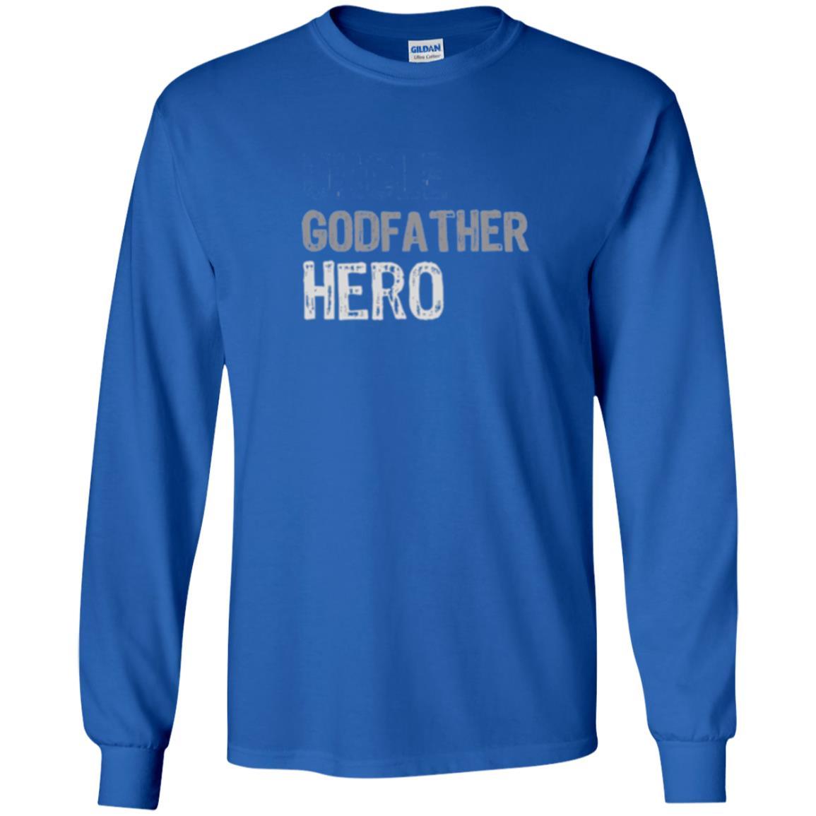 Daddy T-shirt Uncle Godfather Hero T-shirt Royal