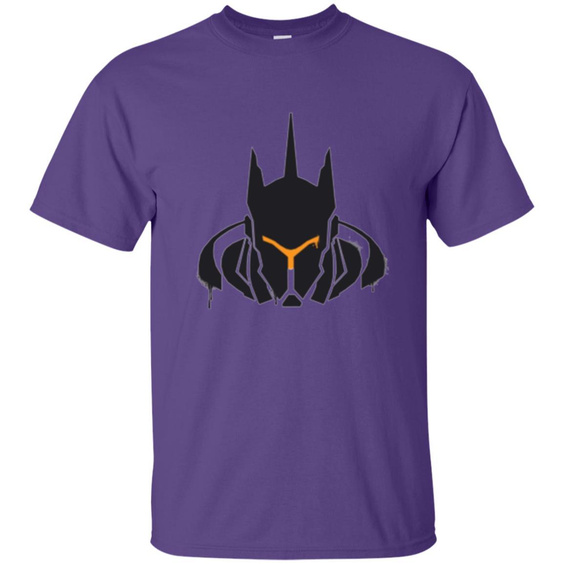 Overwatch Reinhardt Vigilant Spray T-shirt Purple