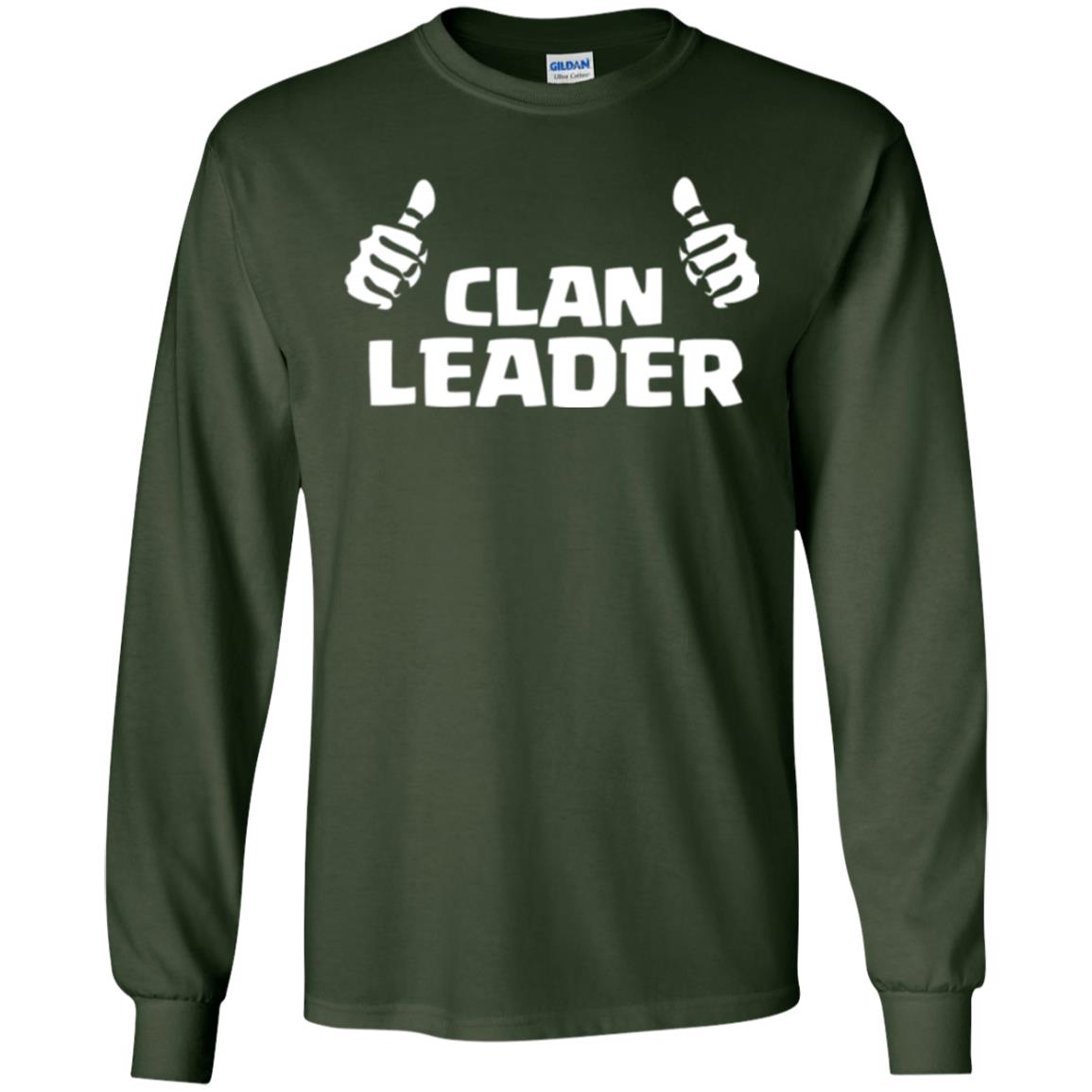 Mobile Gamers T-shirt Clan Leader Forest Green